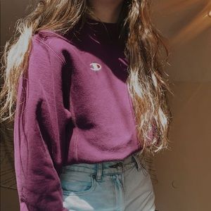 Purple Champion Hoodie